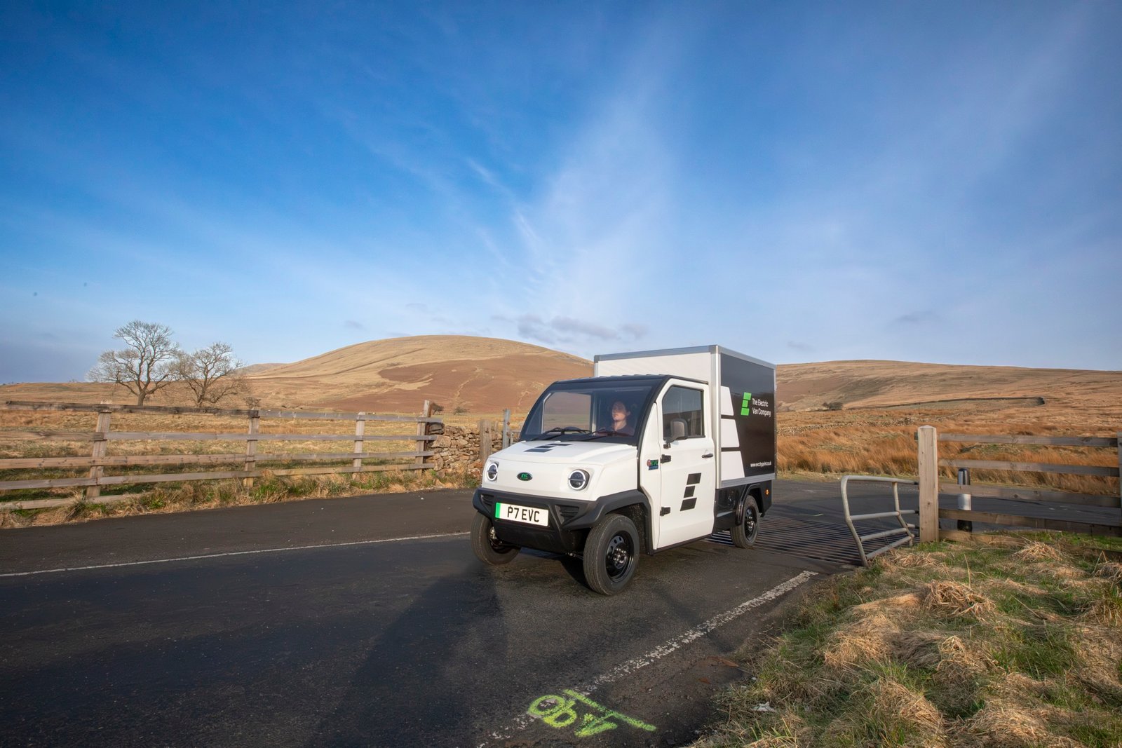 EVC CitySprint on moorland hills