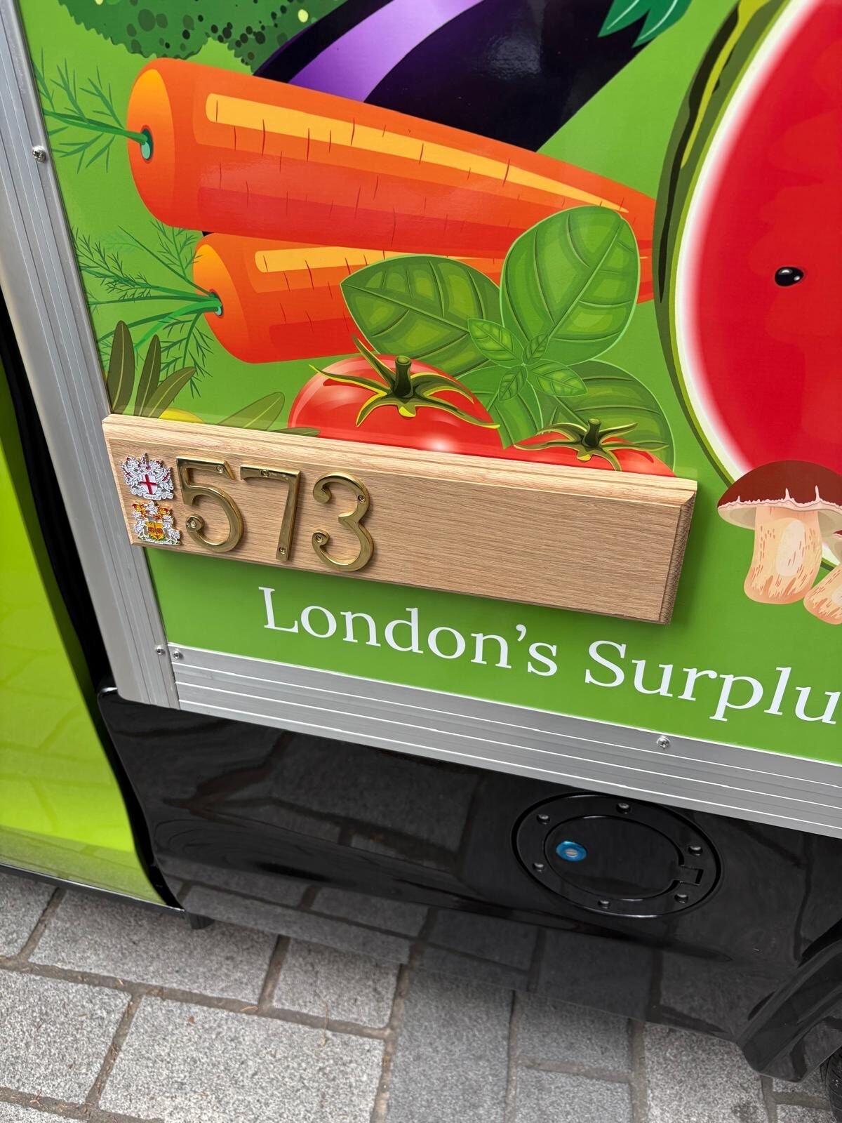 A closer look at the City Harvest wrap