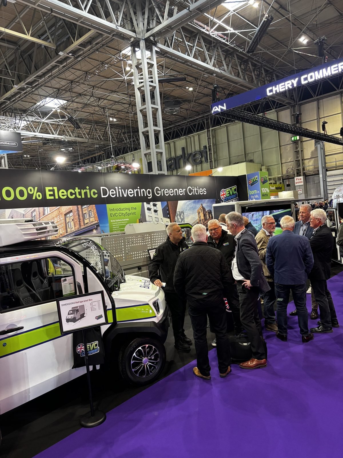 A constant flow of fleet decision-makers throughout the three days