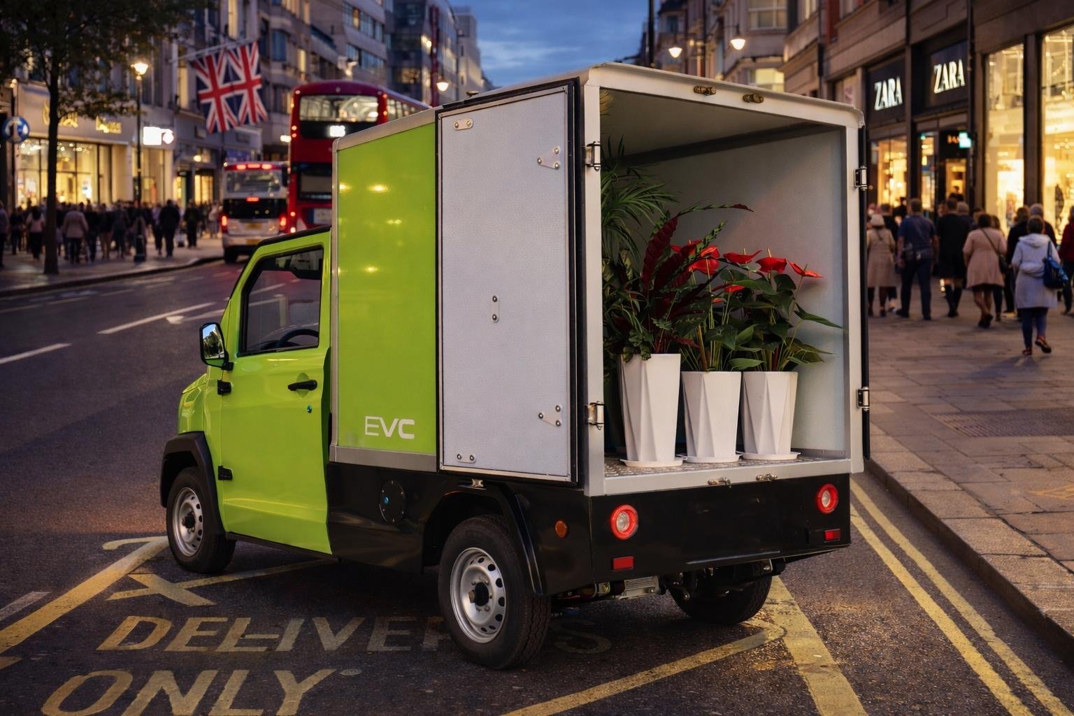 EVC CitySprint electric delivery vehicle